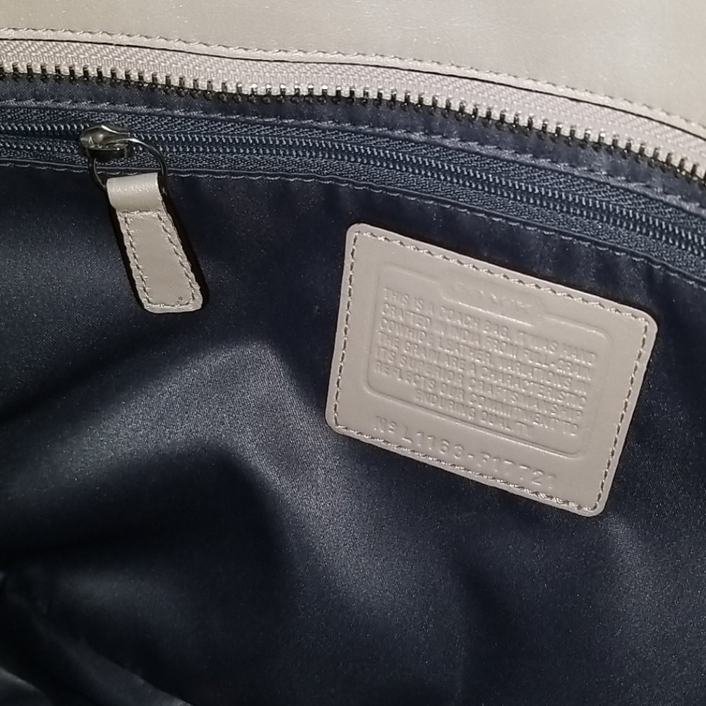 Authentic Coach Bag - image 8